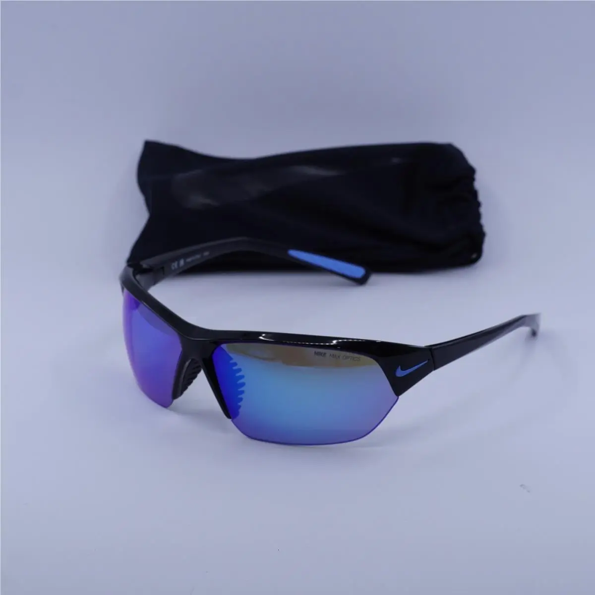 Nike Skylon Ace M MI DV2163 011 Black/blue Mirror 69-10-125 Sunglasses
