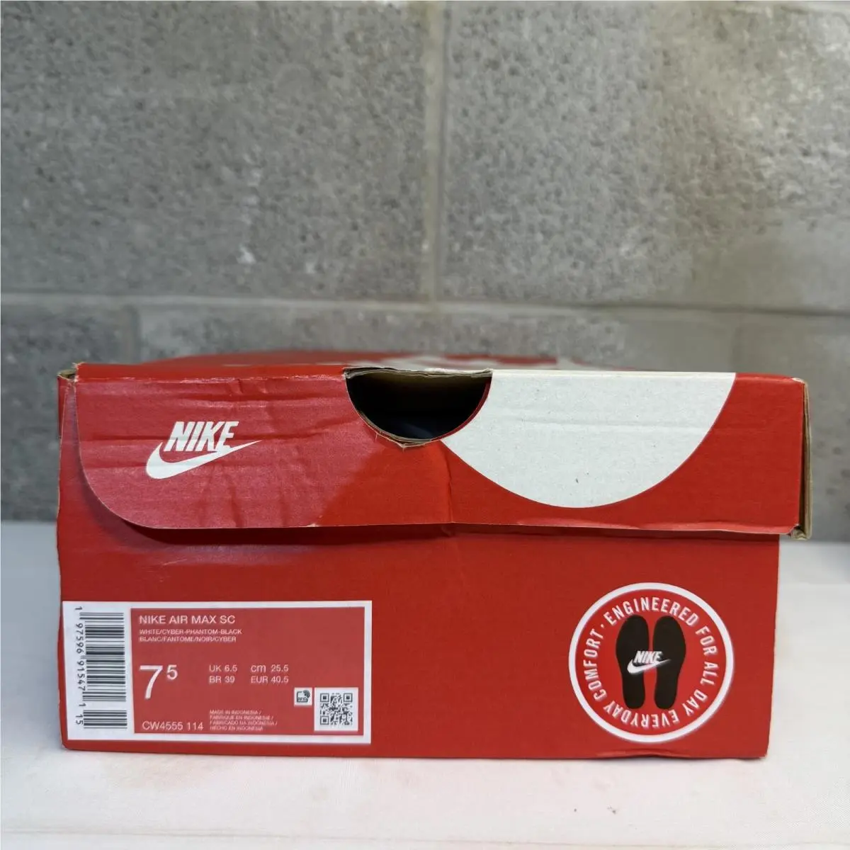 Nike shoes - Nike Air Max SC - Air Max - CW4555 114 - White 3