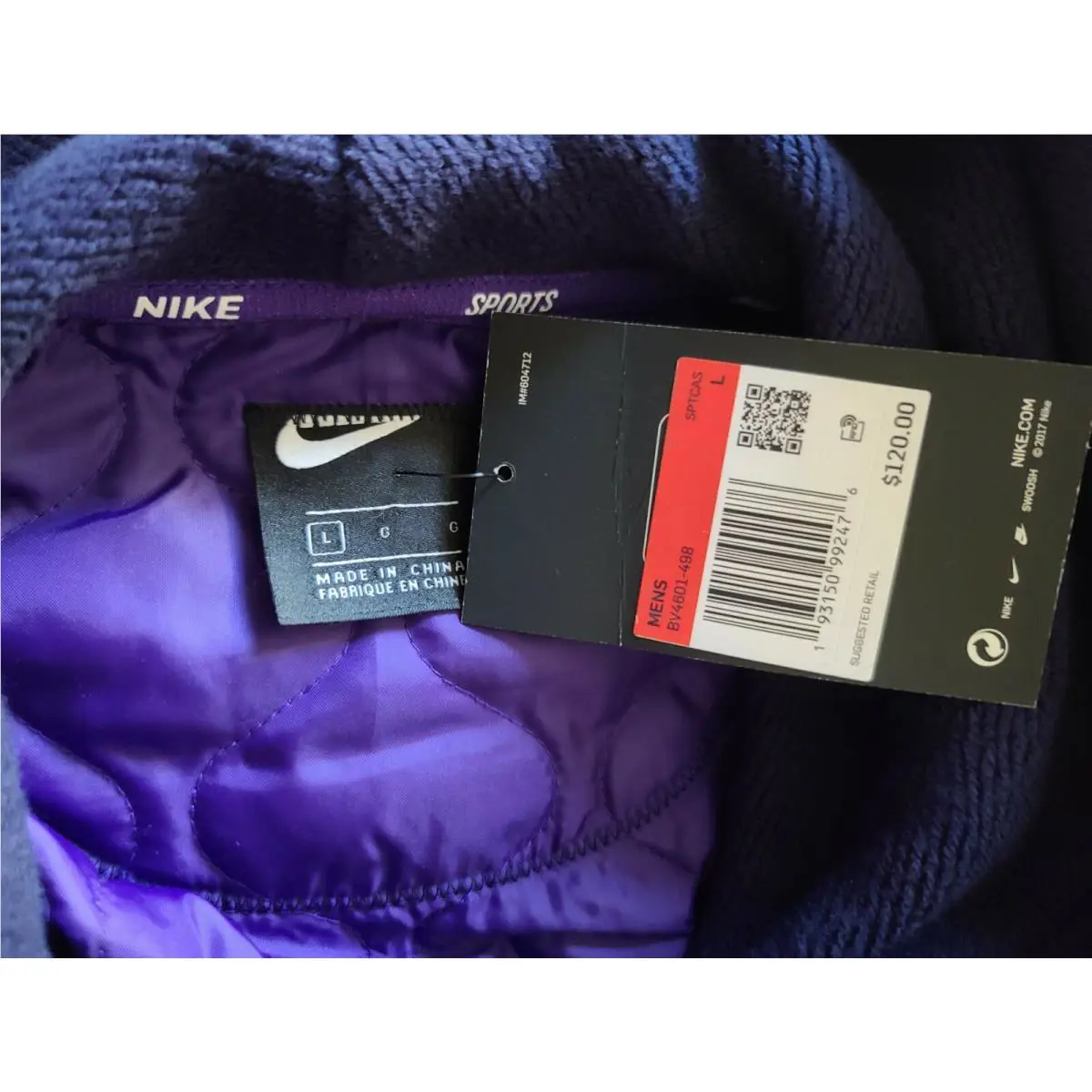 Nike clothing - BV4601-498 - BV4601-498 - Blue/Purple (UPC: 0193150992452) 4