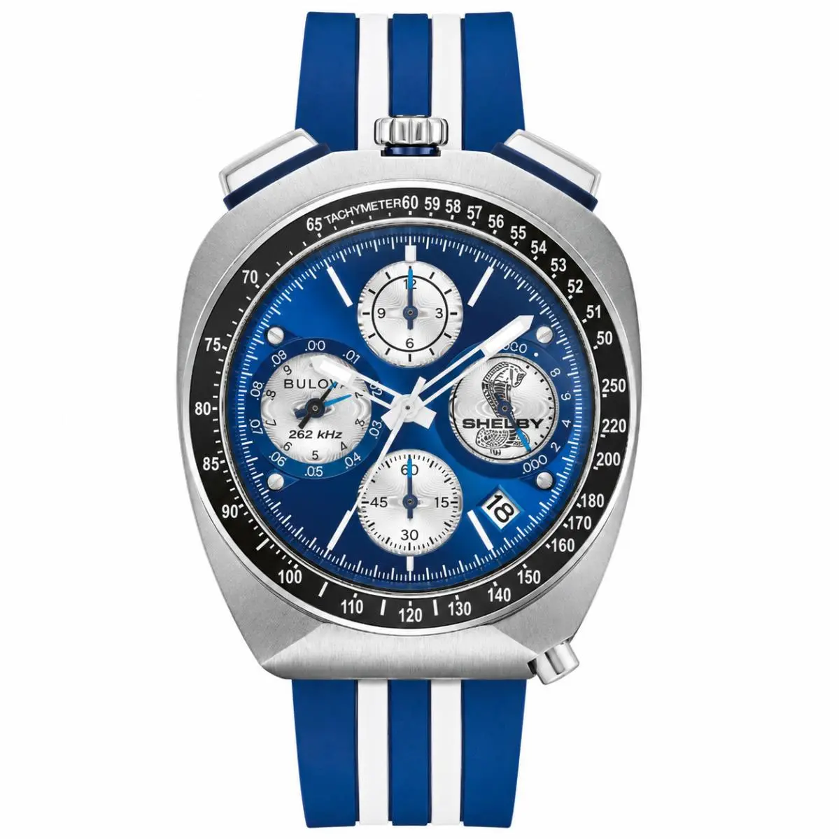 Bulova Shelby Racer Limited Editon Chronograph 98B452 Blue Dial