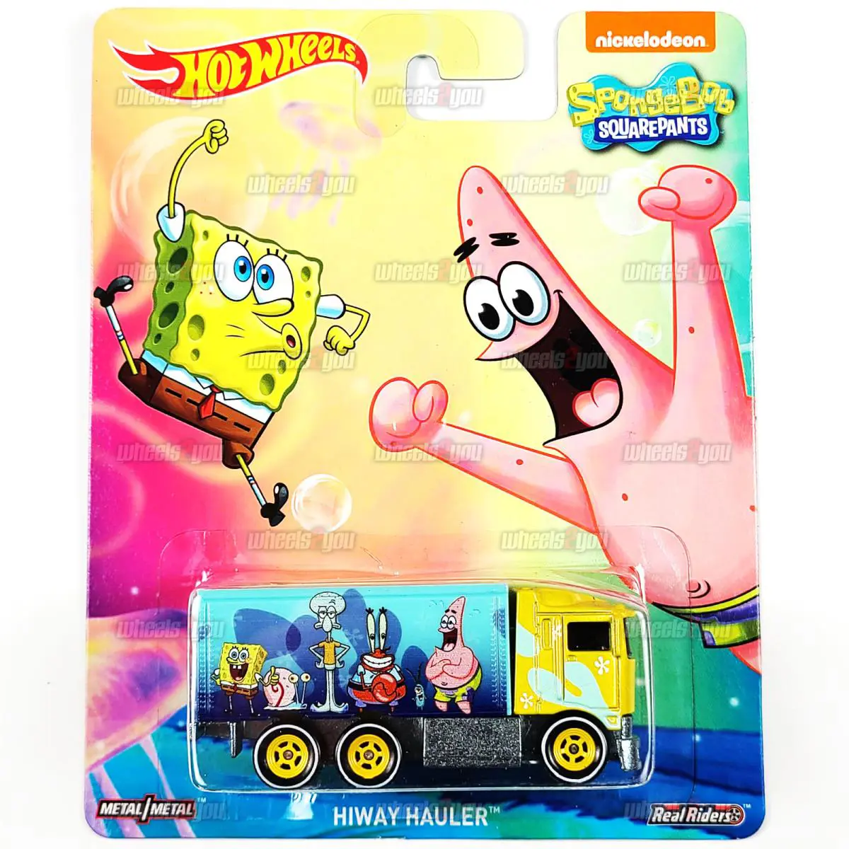 Hot Wheels Hiway Hauler Spongebob Squarepants 2015 Pop Culture 1:64 Diecast