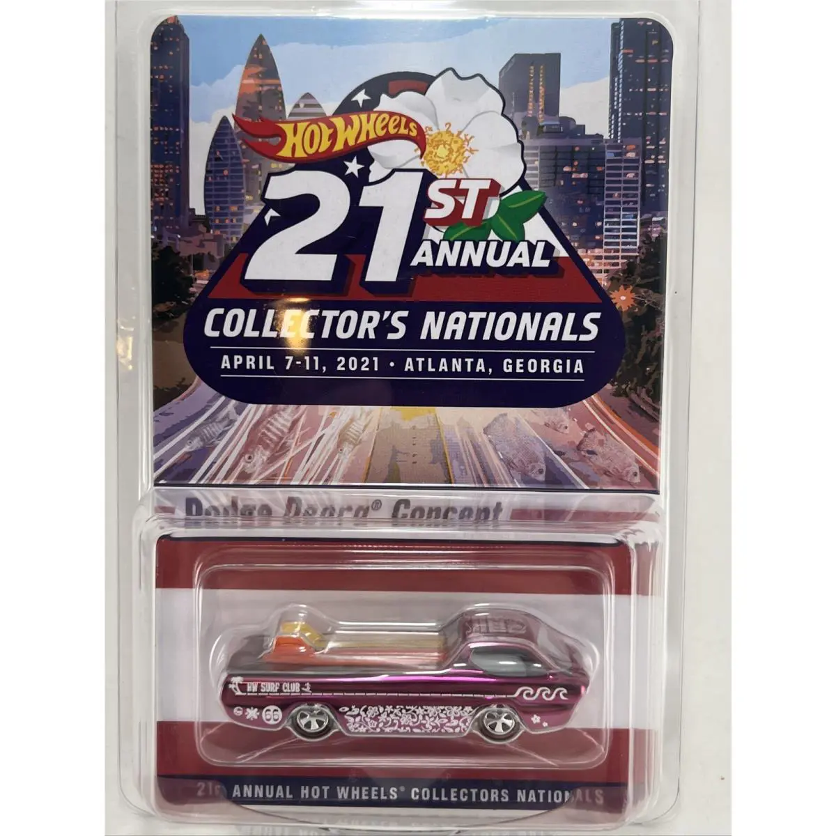 2021 Hot Wheels 21st Nationals Dodge Deora Concept Dinner Car 03126/04000