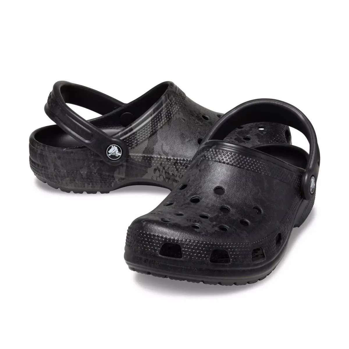 Crocs shoes - Black/Grey Camo Print 5