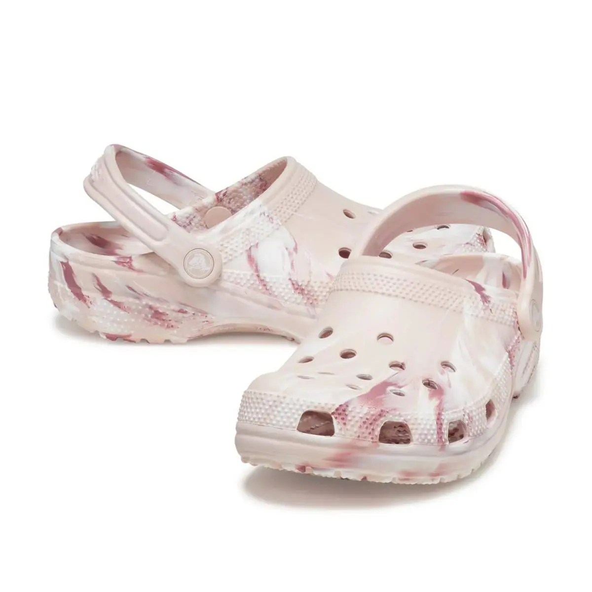 Crocs shoes - Ivory/Pink Marbled 5