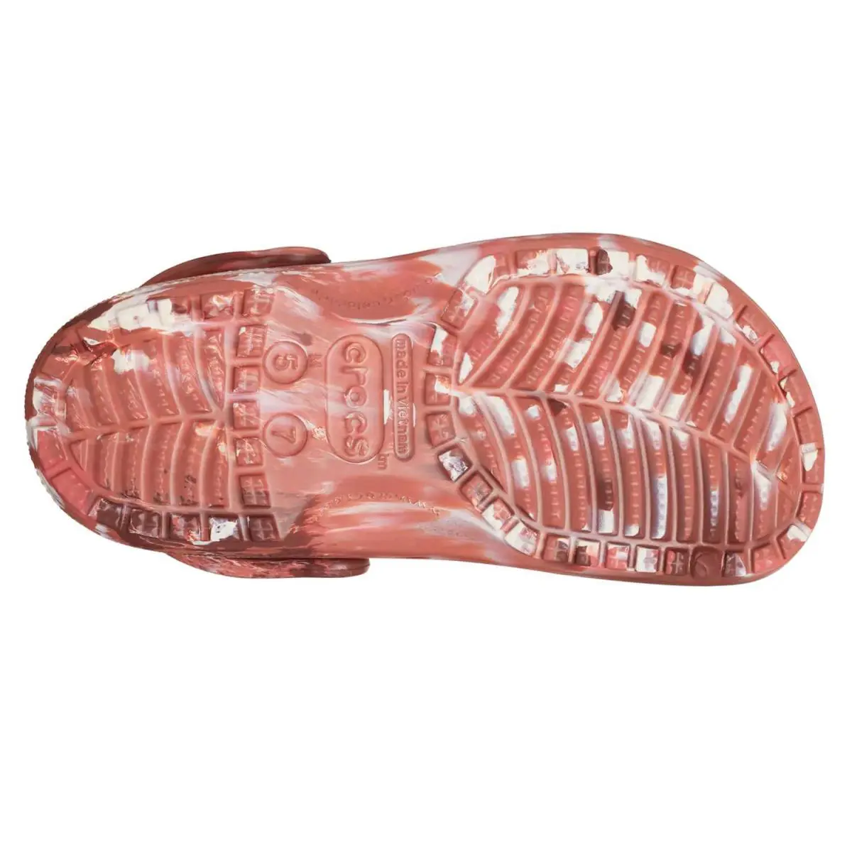 Crocs shoes - Ivory/Pink Marbled 16