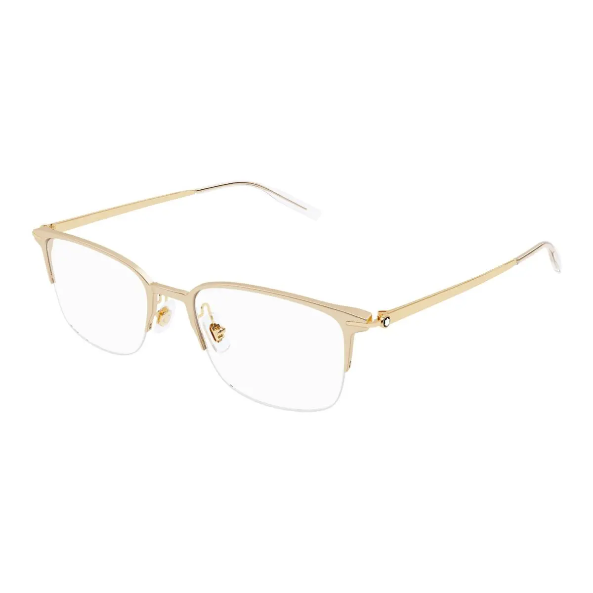 Montblanc MB0234OK 001 Gold 52MM Eyeglasses 52-19-145