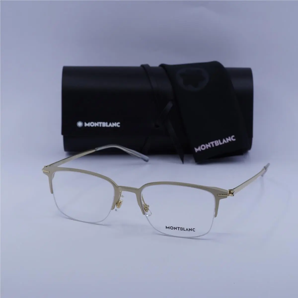 Montblanc MB0234OK 001 Gold 52mm Eyeglasses