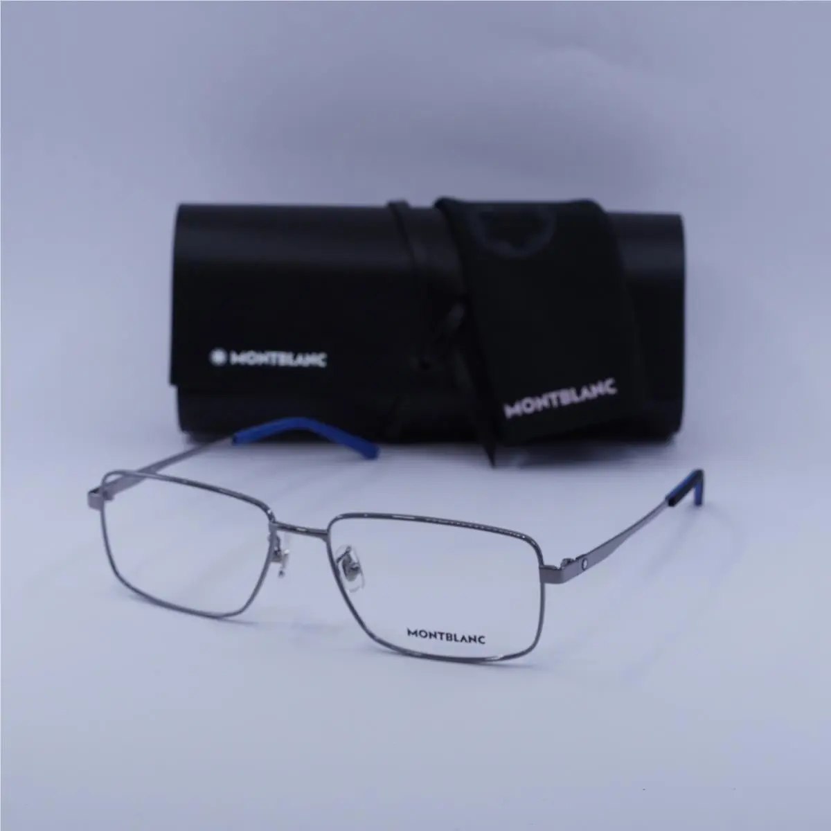 Montblanc MB0108O 002 Ruthenium 57mm Eyeglasses