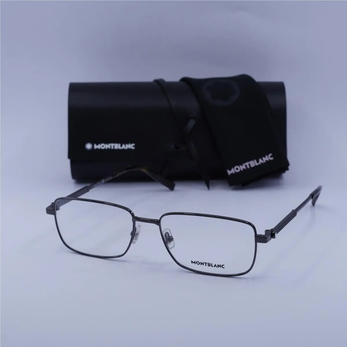 MB0029O 006 Ruthenium 58mm Eyeglasses by Montblanc