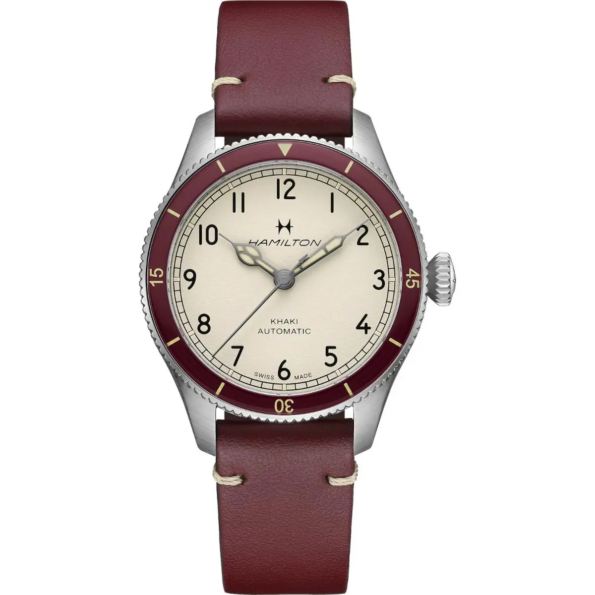 Hamilton Khaki Aviation Pilot Pioneer Automatic 38MM Cream Dial H76265810