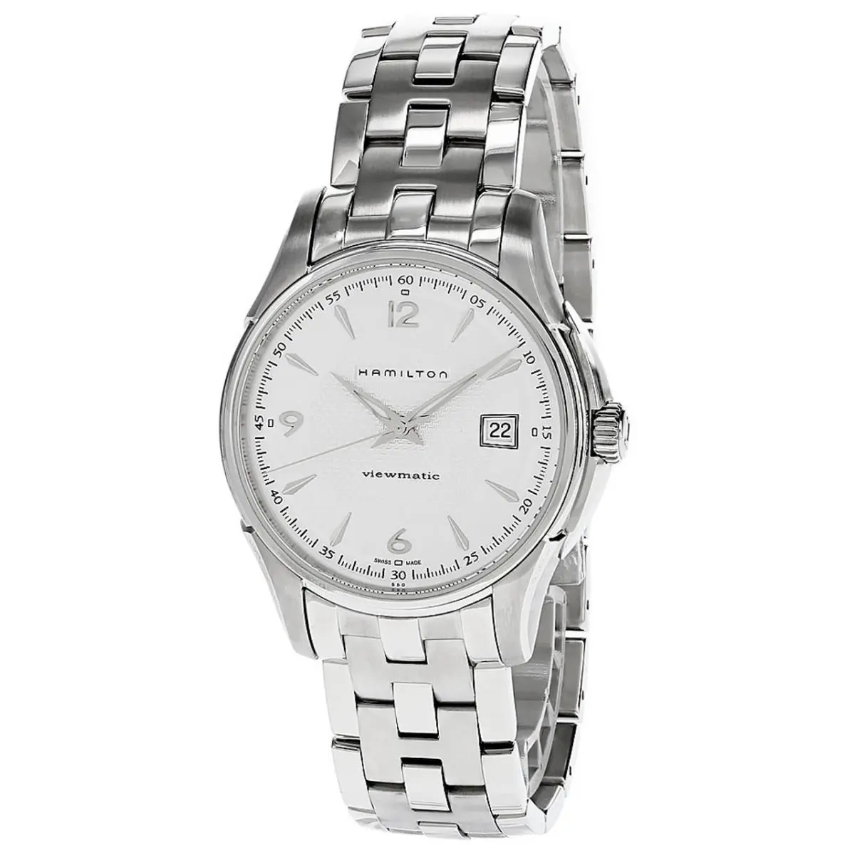 Hamilton Jazzmaster Viewmatic Auto S-steel Silver Dial Watch H32515155