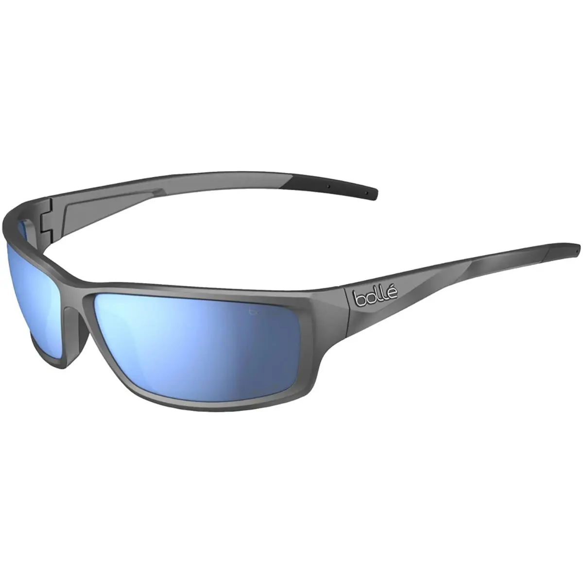 Cerber Polarized Titanium Matte Sport Wrap Sunglasses - BS041001 - Taiwan by Bolle