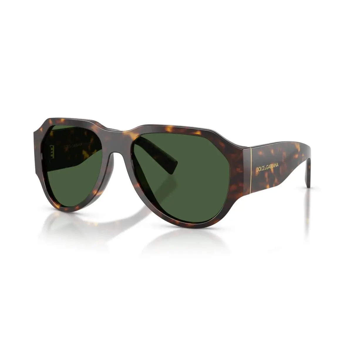 Dolce Gabbana DG 4504 Havana/green 502/71 Sunglasses