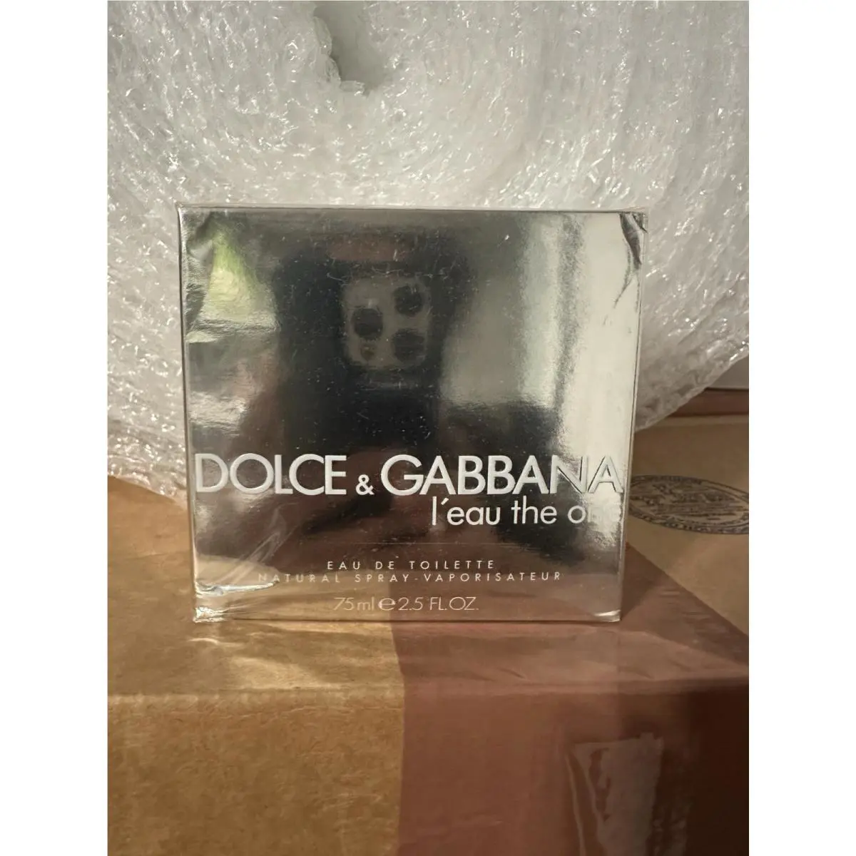 L`eau The One By Dolce Gabbana 2.5 FL OZ/75 ML Edt Spray Women Rare