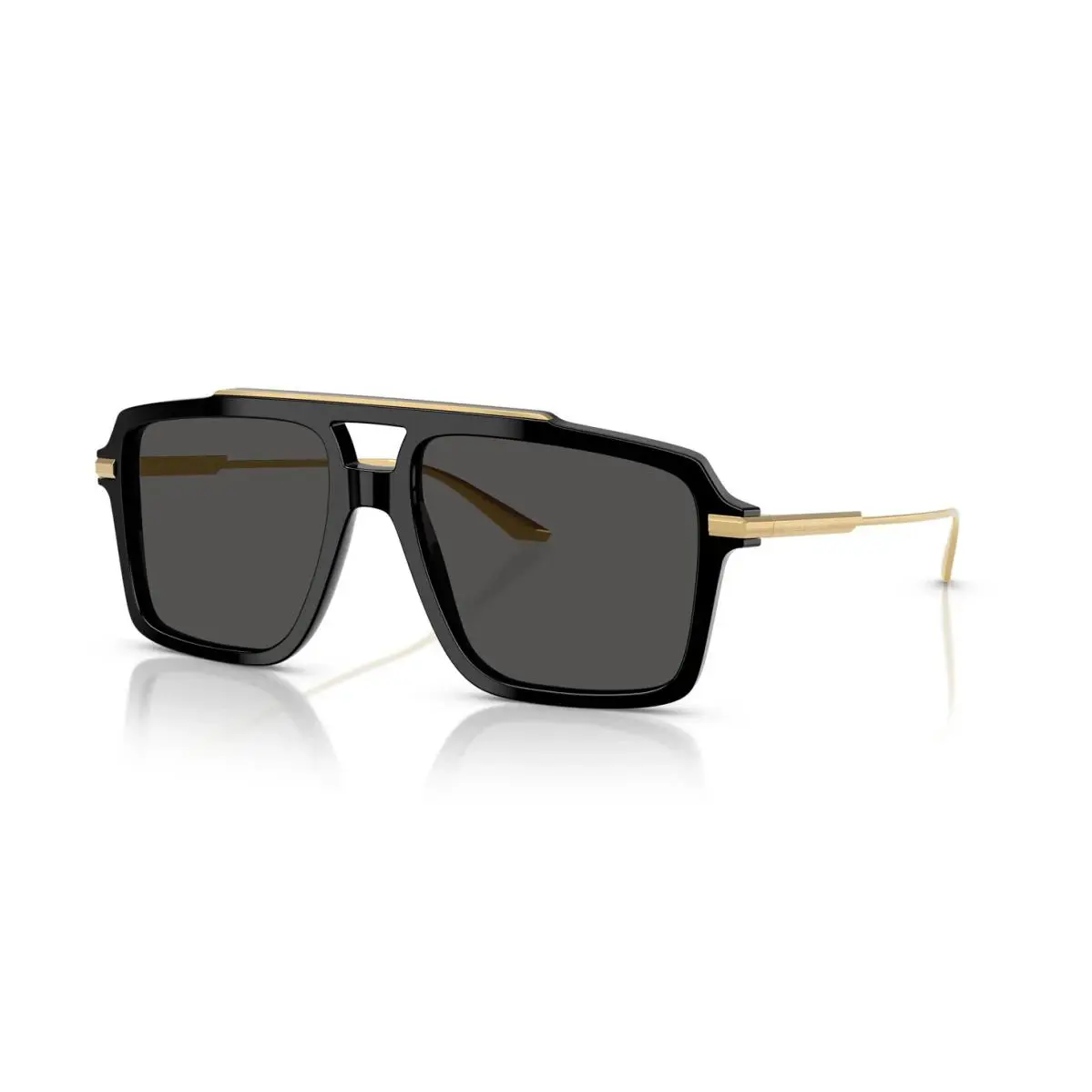 Dolce Gabbana DG 4477 Black Gold/grey 501/87 Sunglasses