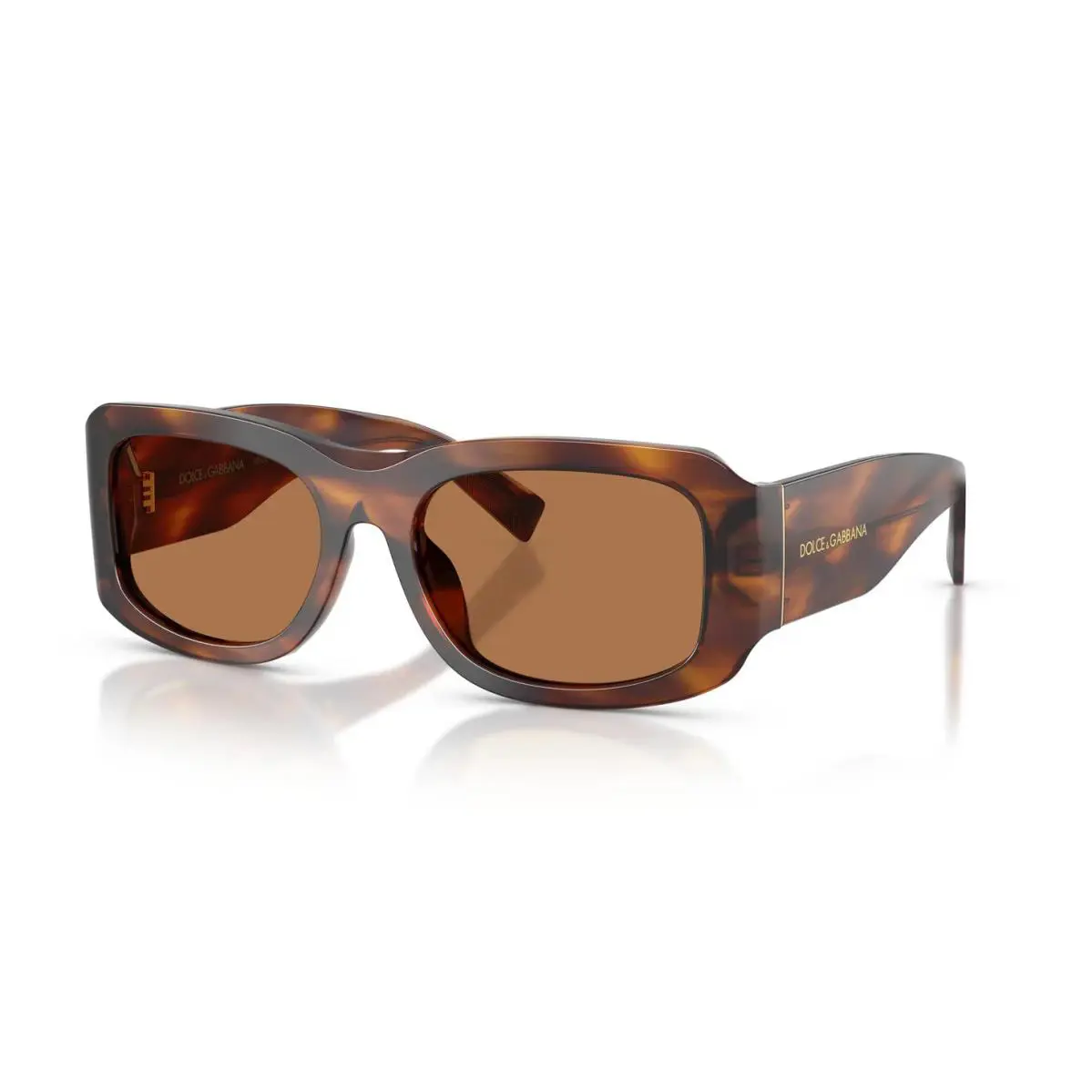 Dolce Gabbana DG 4503 Striped Brown/bronze 306373 Sunglasses