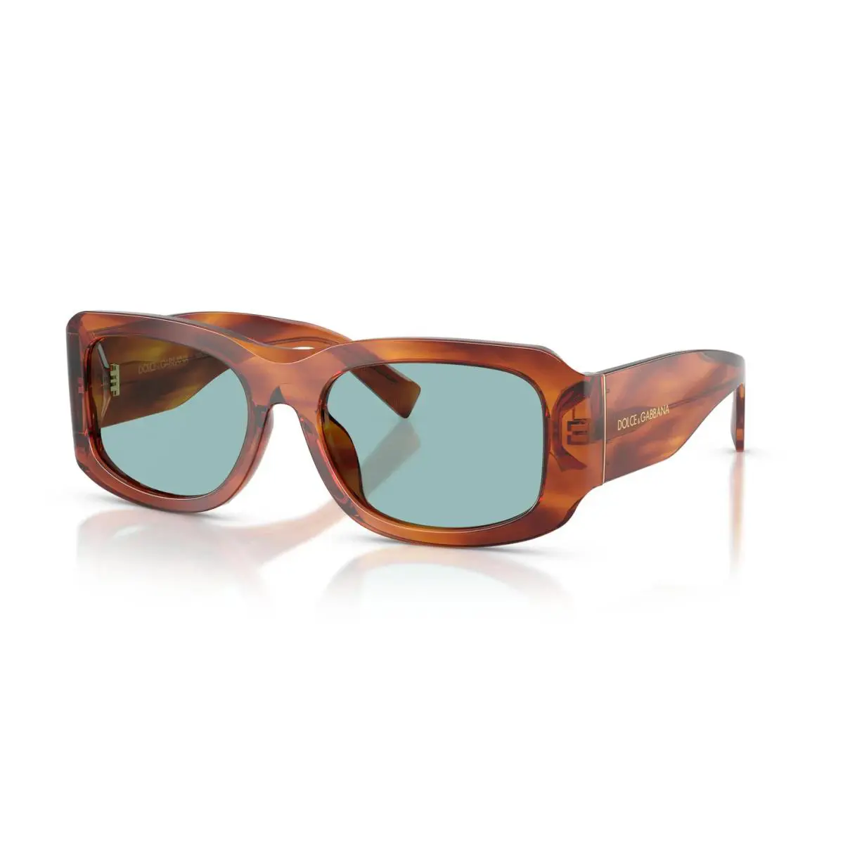 Dolce Gabbana DG 4503 Striped Ginger/blue 322180 Sunglasses