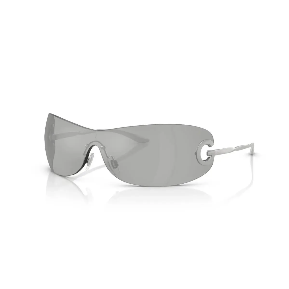 Dolce Gabbana DG 2308 Matte Silver/light Grey Silver 13648V Sunglasses
