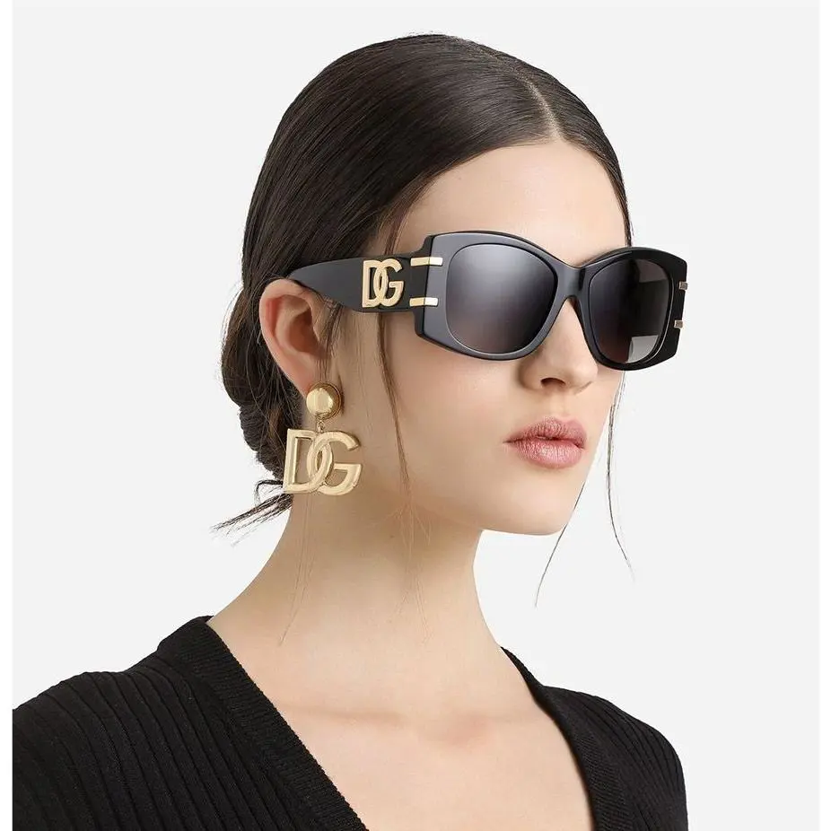 DG4501 501/8G Dolce Gabbana Gold Shield Sunglasses DG4501