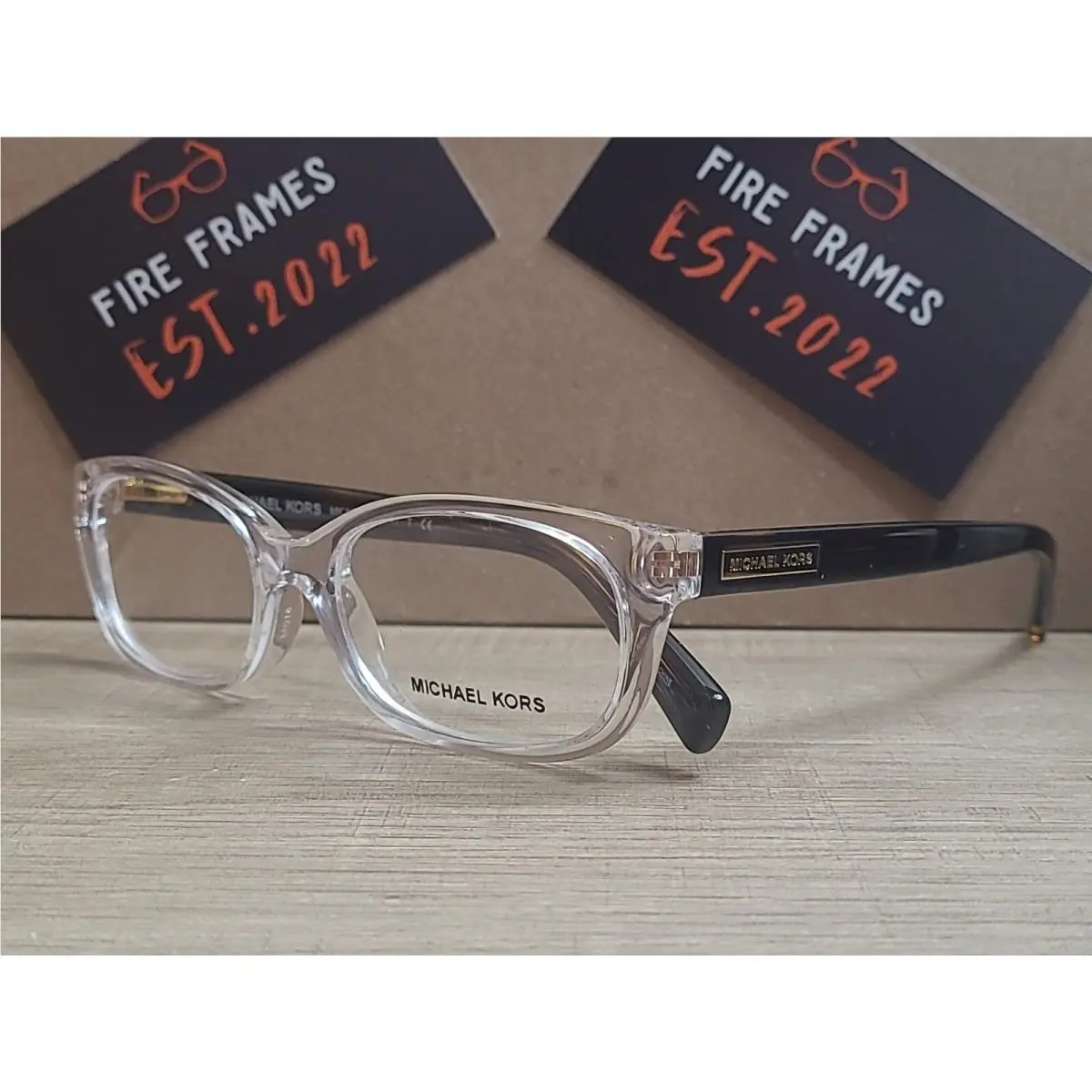 Michael Kors MK 8020 3050 Mitzi V Clear W. Tortoise Arms
