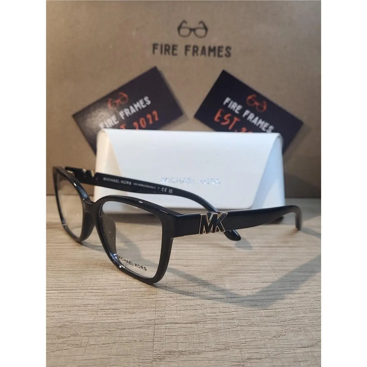 Michael Kors MK4094U Karlie I 3005 Eyeglasses Frame Black Square 53-16-140