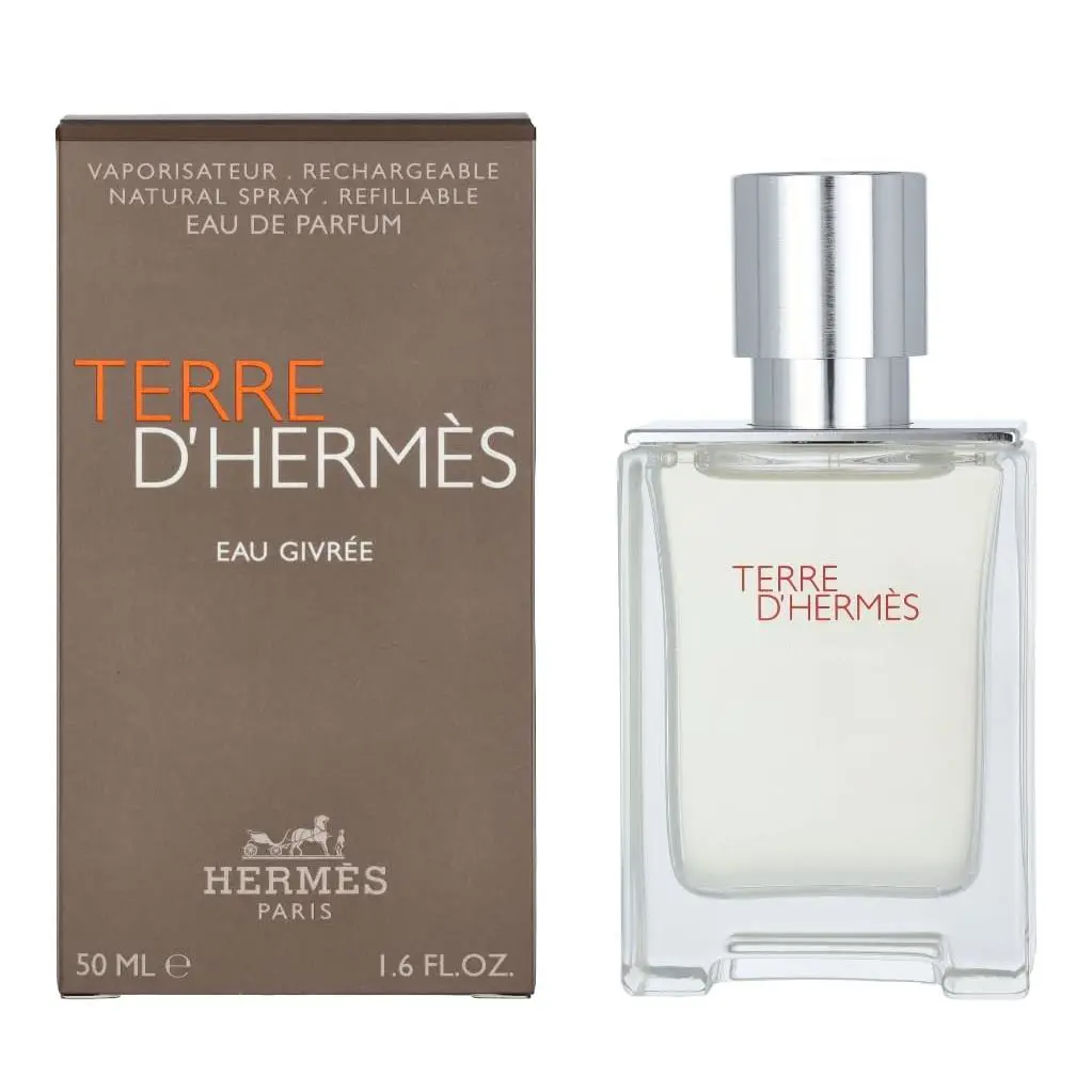 Hermes Terre Dhermes Eau Givree Eau de Parfum 1.6 Fl Oz Refillable Fragrance