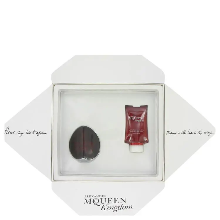 Alexander Mcqueen Kingdom Gift Set 1.6 oz Edp + 1.6 oz Body Lotion in Gift Box