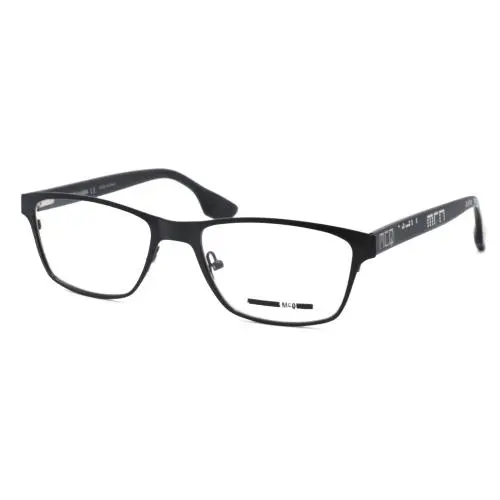 Mcq Alexander Mcqueen MQ0050O 001 Unisex Eyeglasses Frames 53-18-150 Black by Alexander McQueen