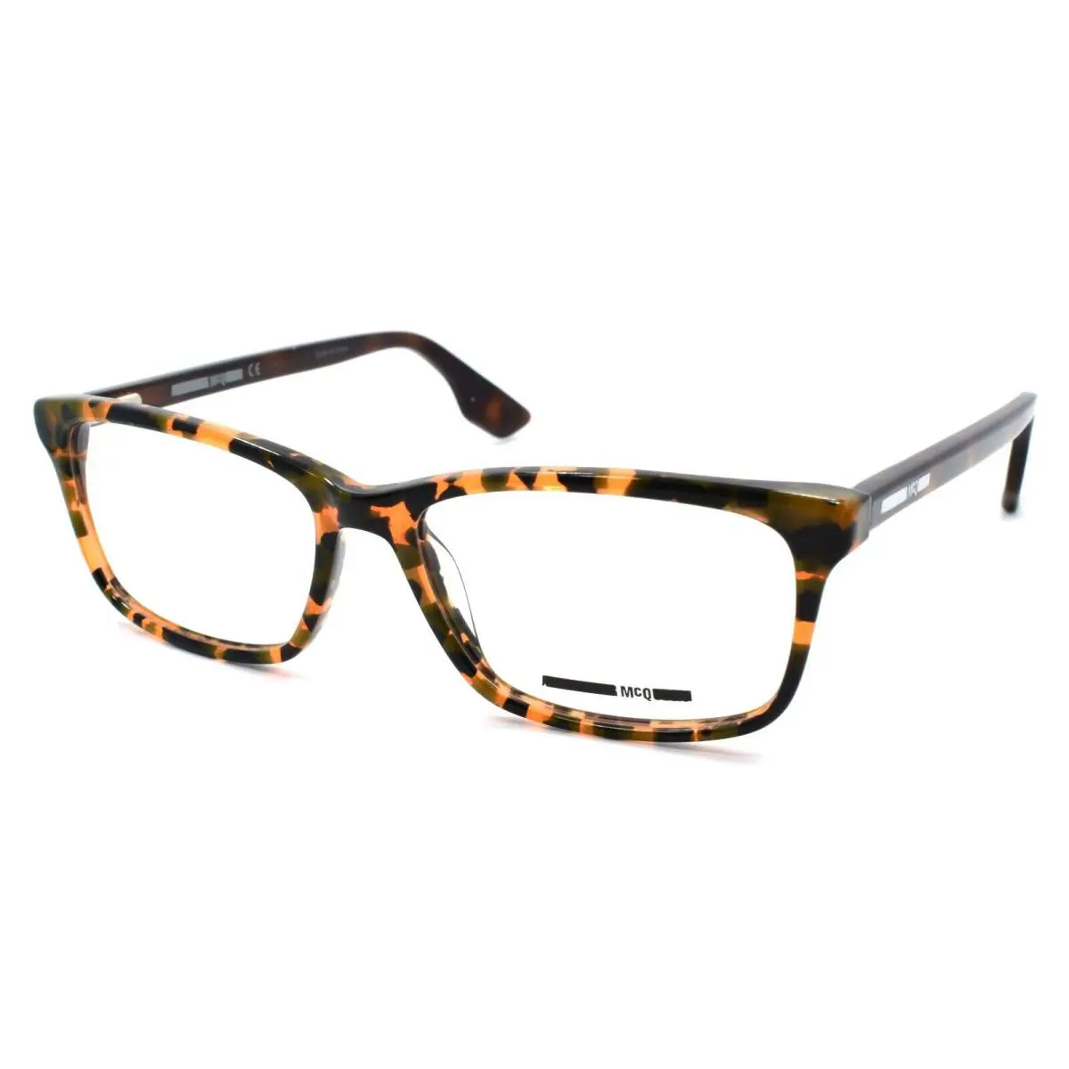 Mcq Alexander Mcqueen MQ0064O 004 Unisex Eyeglasses Frames 54-16-150 Havana by Alexander McQueen