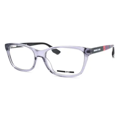 Mcq Alexander Mcqueen MQ0045O 004 Women`s Eyeglasses 54-17-140 Grey / Multicolor by Alexander McQueen