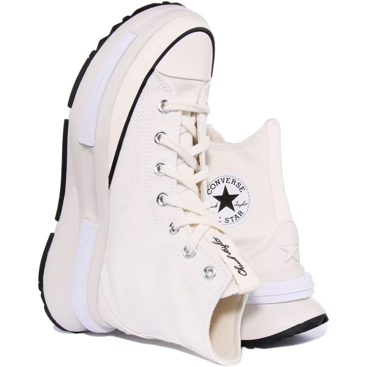 Converse shoes - BLACK WHITE 2