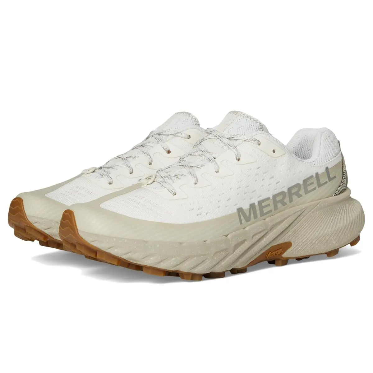 Woman`s Sneakers Athletic Shoes Merrell Agility Peak 5 - Chalk/Basalt