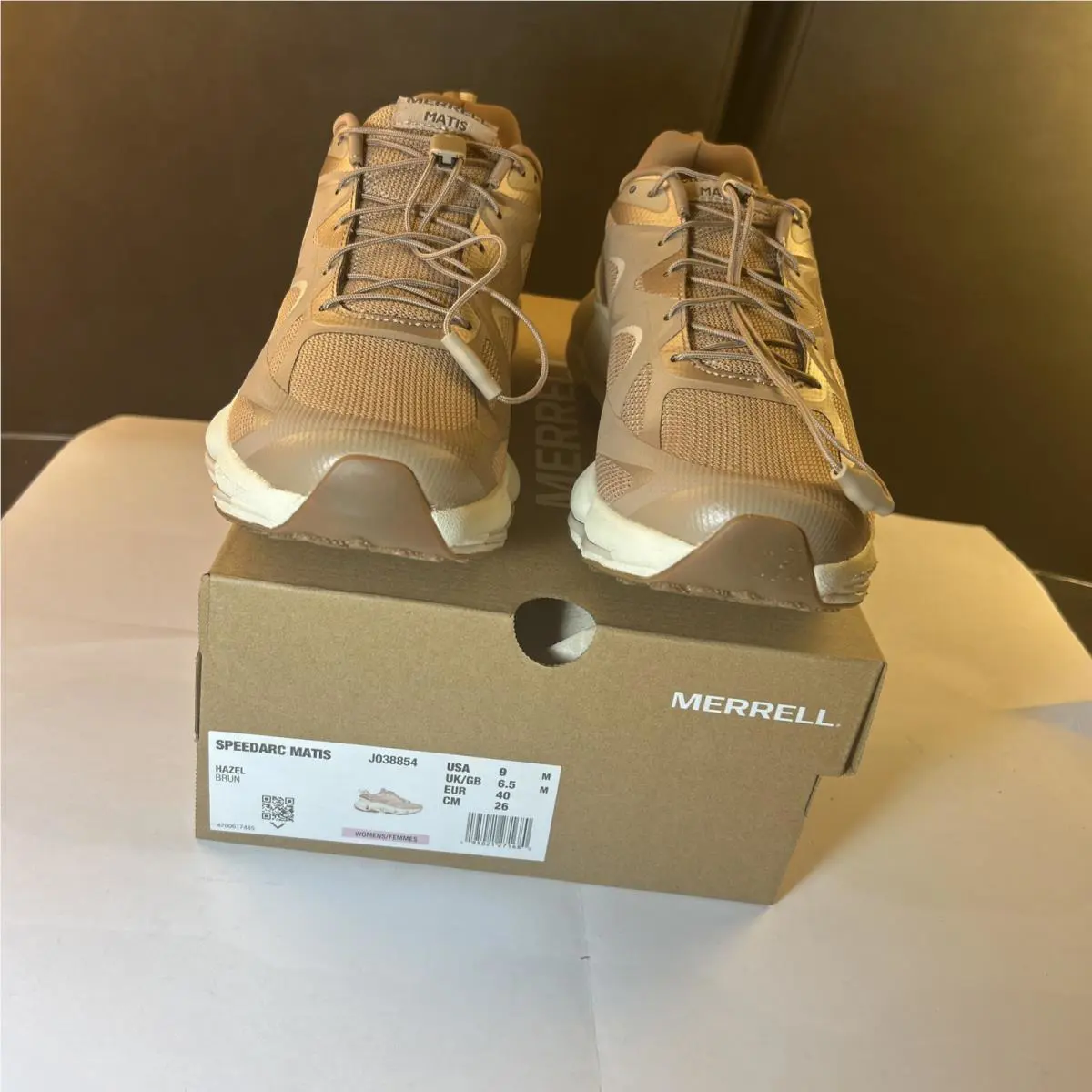 Merrell shoes - Merrell Speedarc Matis - Speedarc Matis - J038854 - Hazel (UPC: 0195021271680) 1