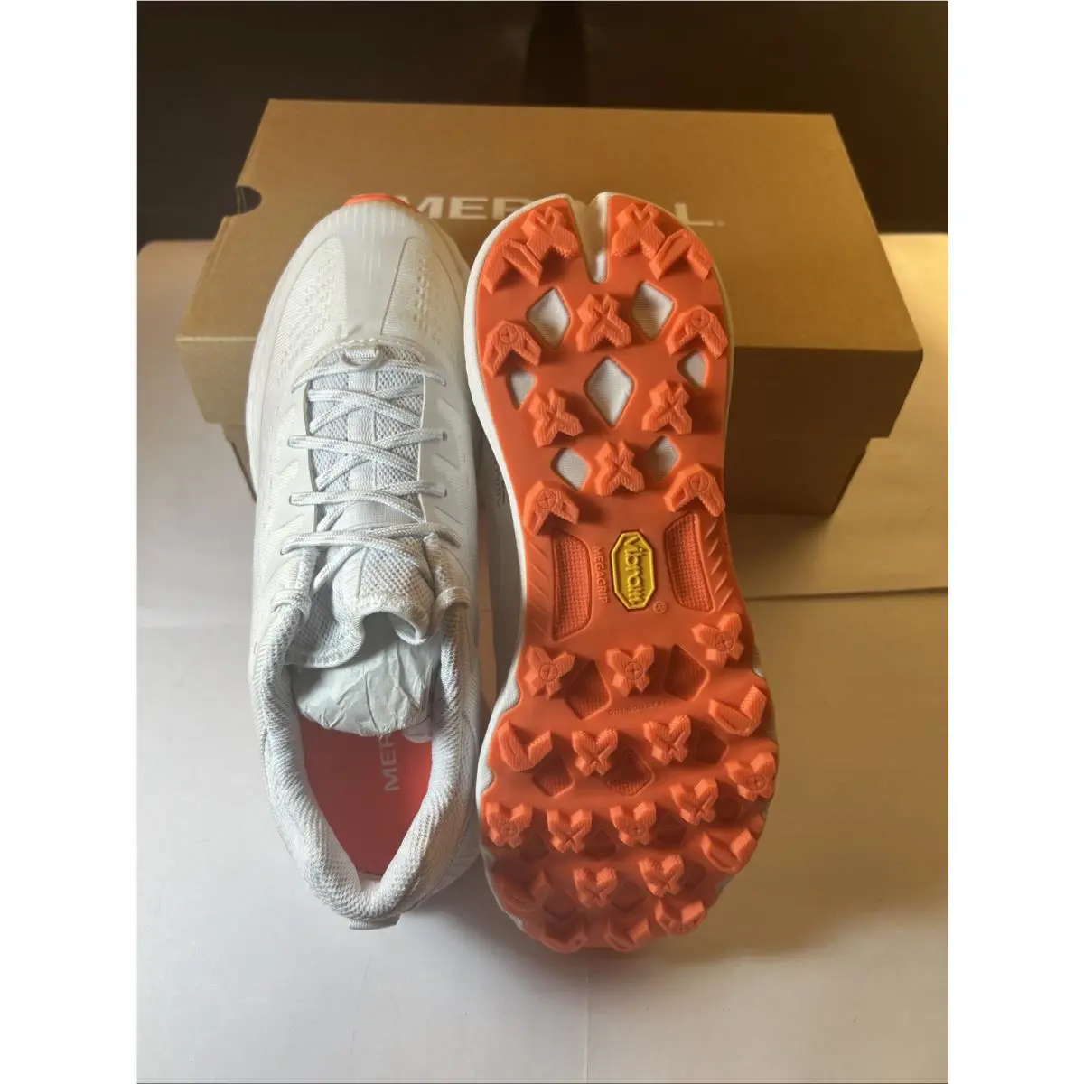 Merrell shoes - Agility Peak 5 - Agility Peak - J068710 - White/Flare (UPC: 0195021292463) 9