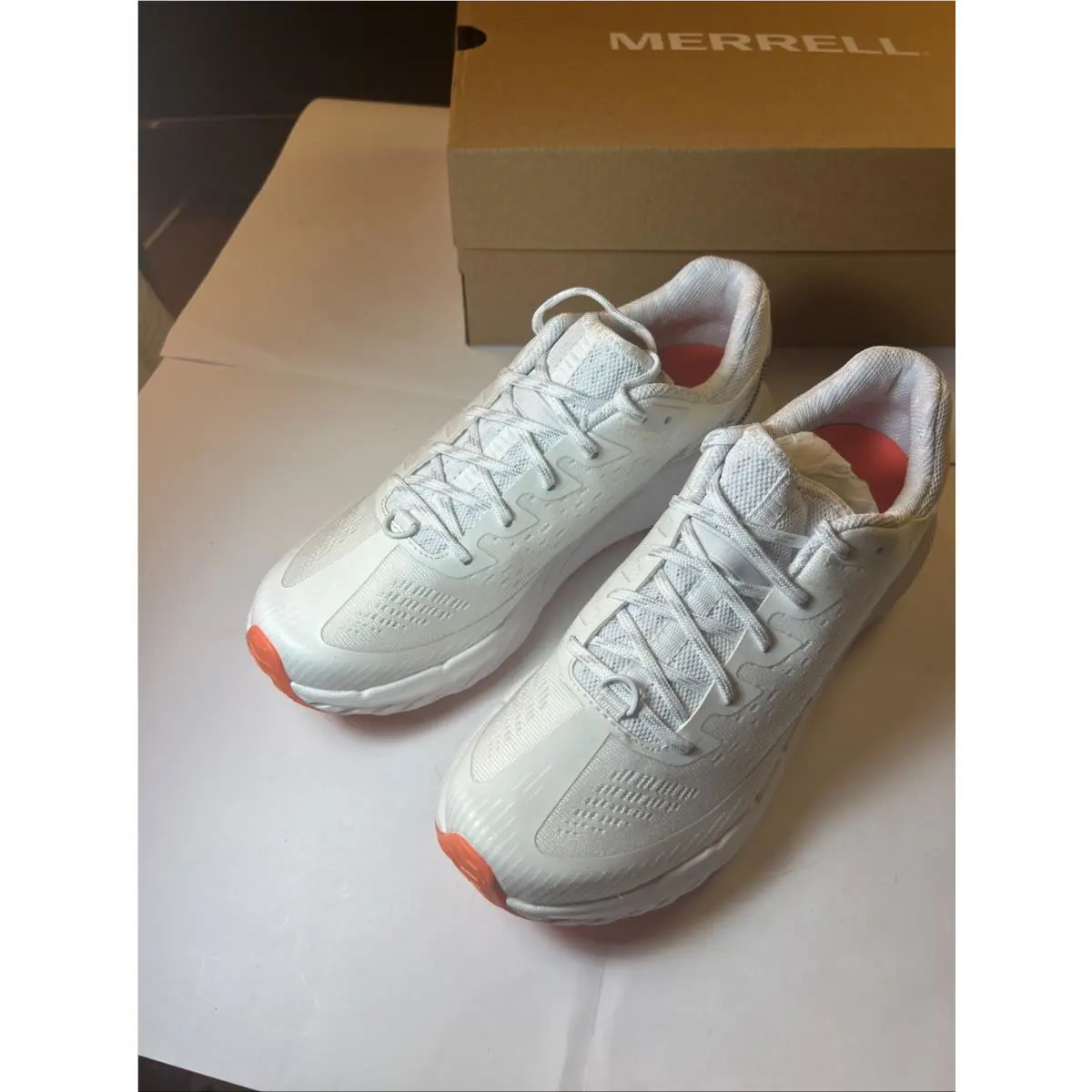 Merrell shoes - Agility Peak 5 - Agility Peak - J068710 - White/Flare (UPC: 0195021292463) 3