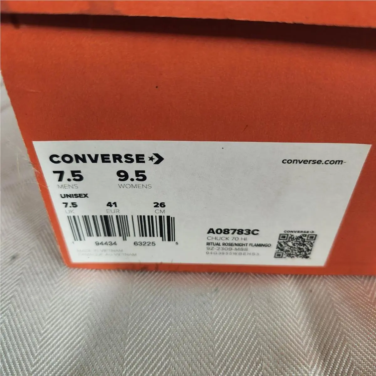 Converse shoes - Converse Chuck Taylor All Star Lift - A09096C - Pink/Egret/Fossilized 5