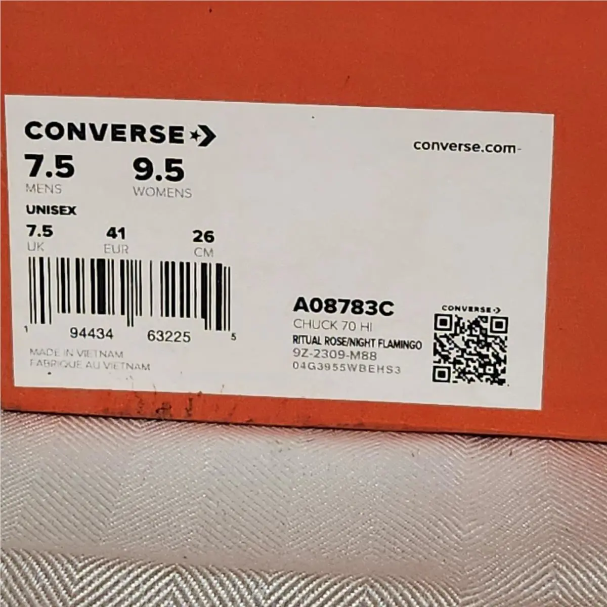 Converse shoes - Converse Chuck Taylor All Star Lift - A09096C - Pink/Egret/Fossilized 6