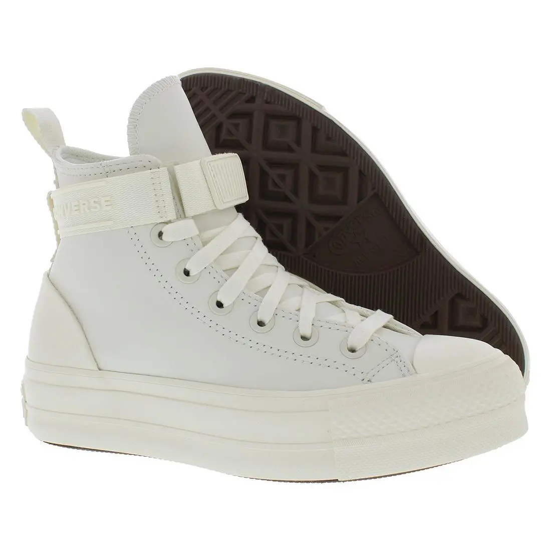 Converse Chuck Taylor All Star Lift High Top Womens Shoes Size 11 Color: - White, Main: White