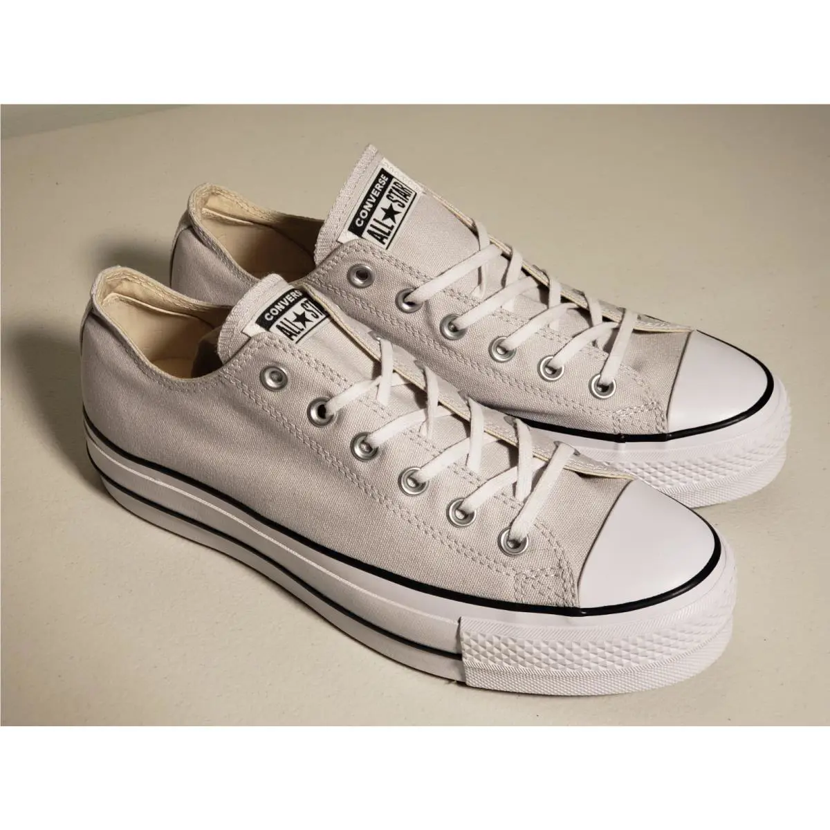 Converse shoes - Converse Chuck Taylor All-Star Lift Platform - 560686C - Mouse/White/Black 1