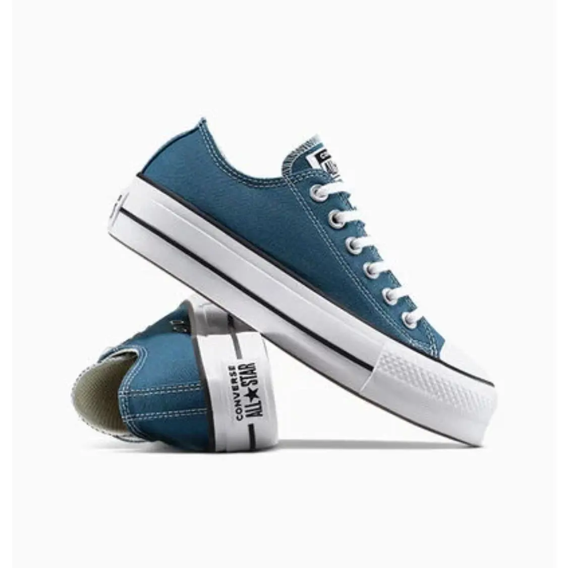 Converse shoes - Converse Chuck Taylor All Star Platform Low - Blue 3