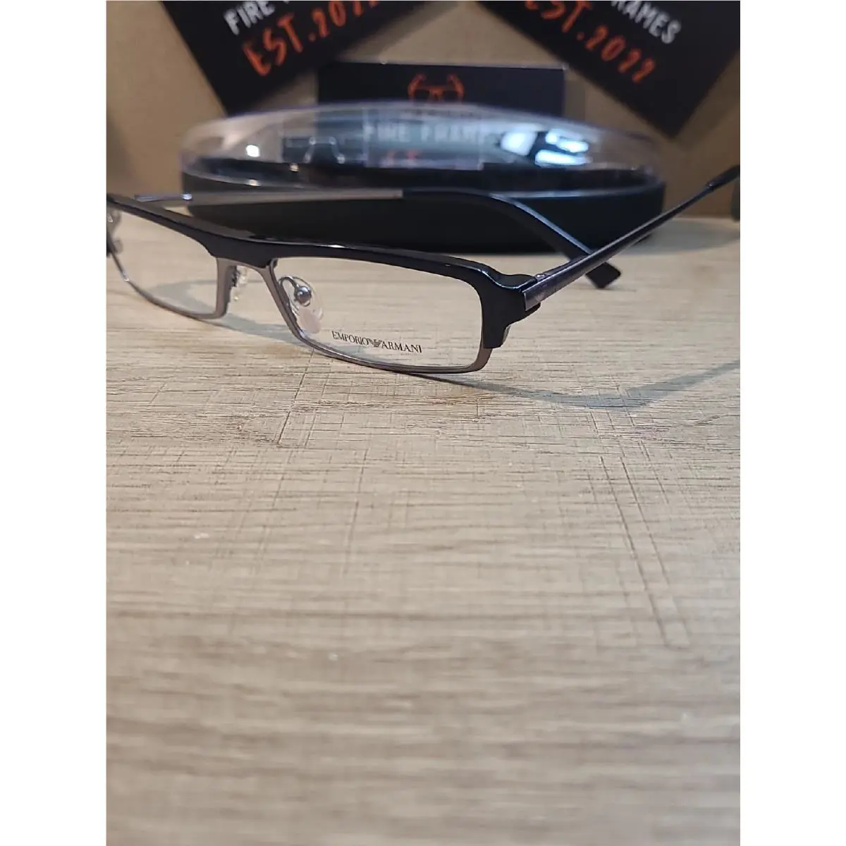 Emporio Armani EA 9195 V83 Blue Eyeglasses Frames Italy Rare