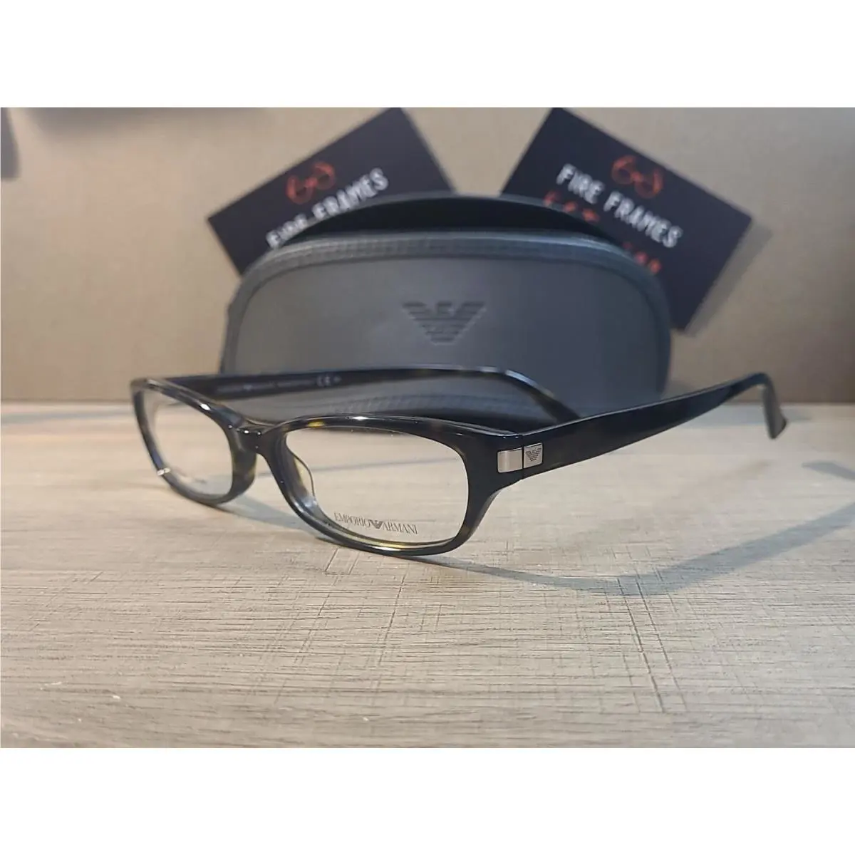 Emporio Armani EA 9774 086 Dark Havana Eyeglasses Frames 51-16-140 Italy