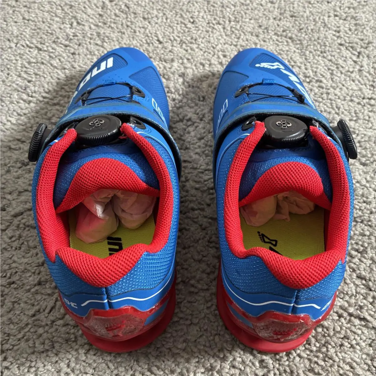 inov-8 shoes - Blue 4