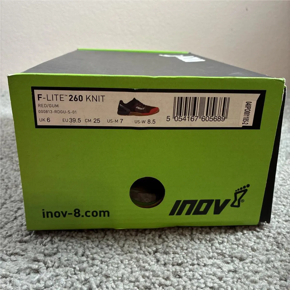 inov-8 shoes - INOV 8 F lite 260 - Red 7