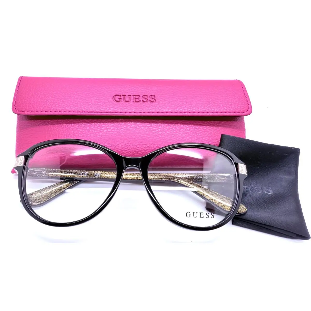 Guess GU2955 001 Black Women`s Eyeglasses 55-16-140MM