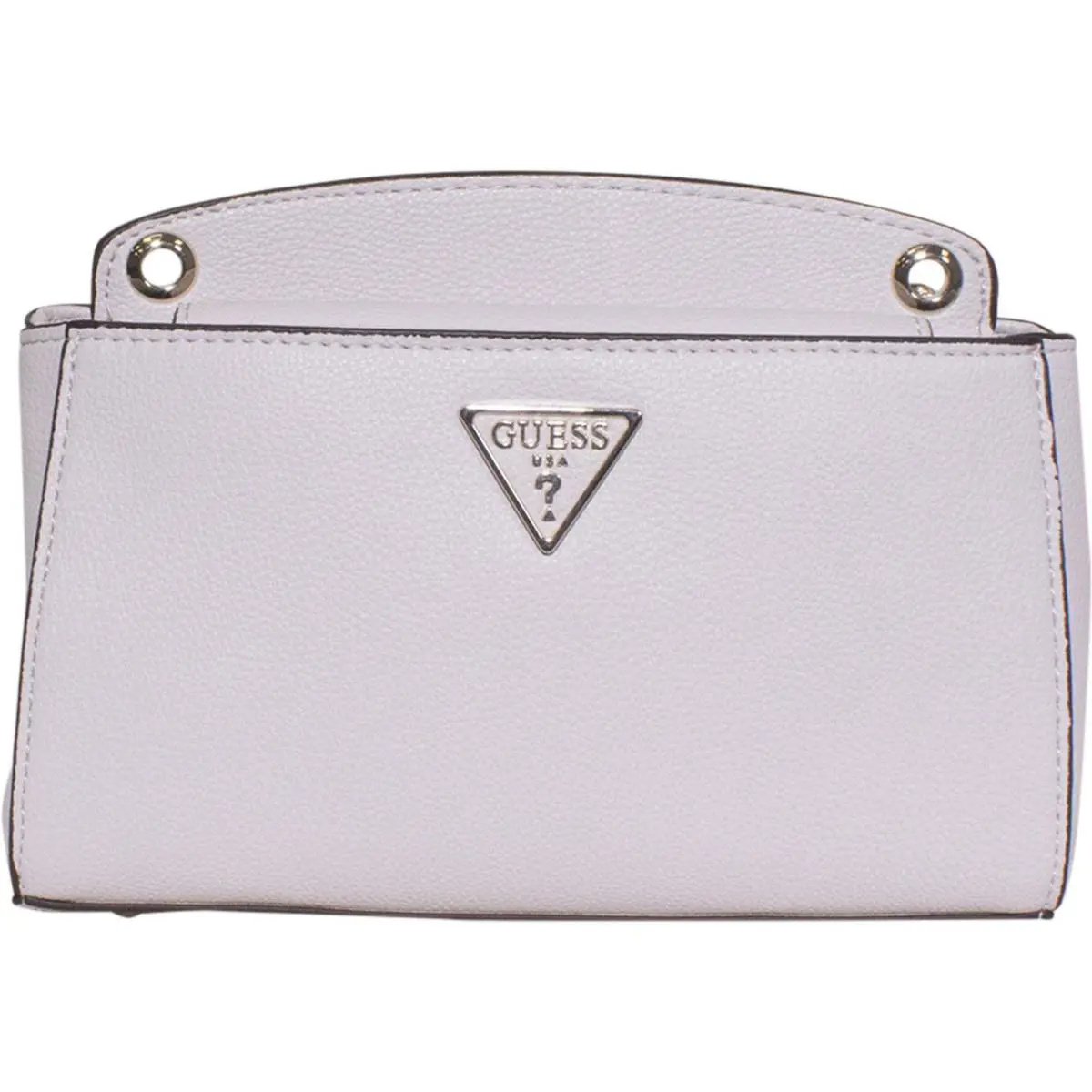 Guess Women`s Kirby Mini Dual Compartment Crossbody Handbag Stone VG787269