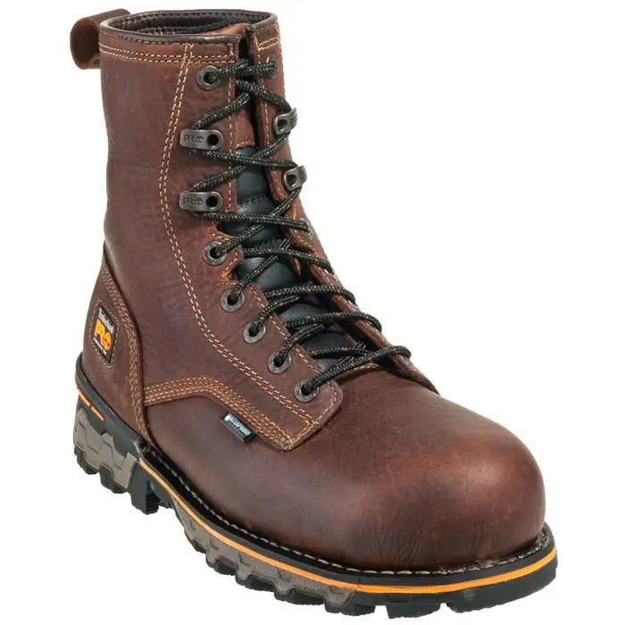 Timberland Pro® TB01112A Boondock 8 Boot Composite Waterproof Brown Size9M - Brown, Manufacture: TB01112A-BOONDOCK/BRN