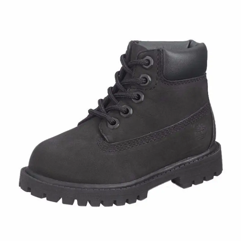 Little Kid`s Timberland 6 In. Premium Boot Black - Black