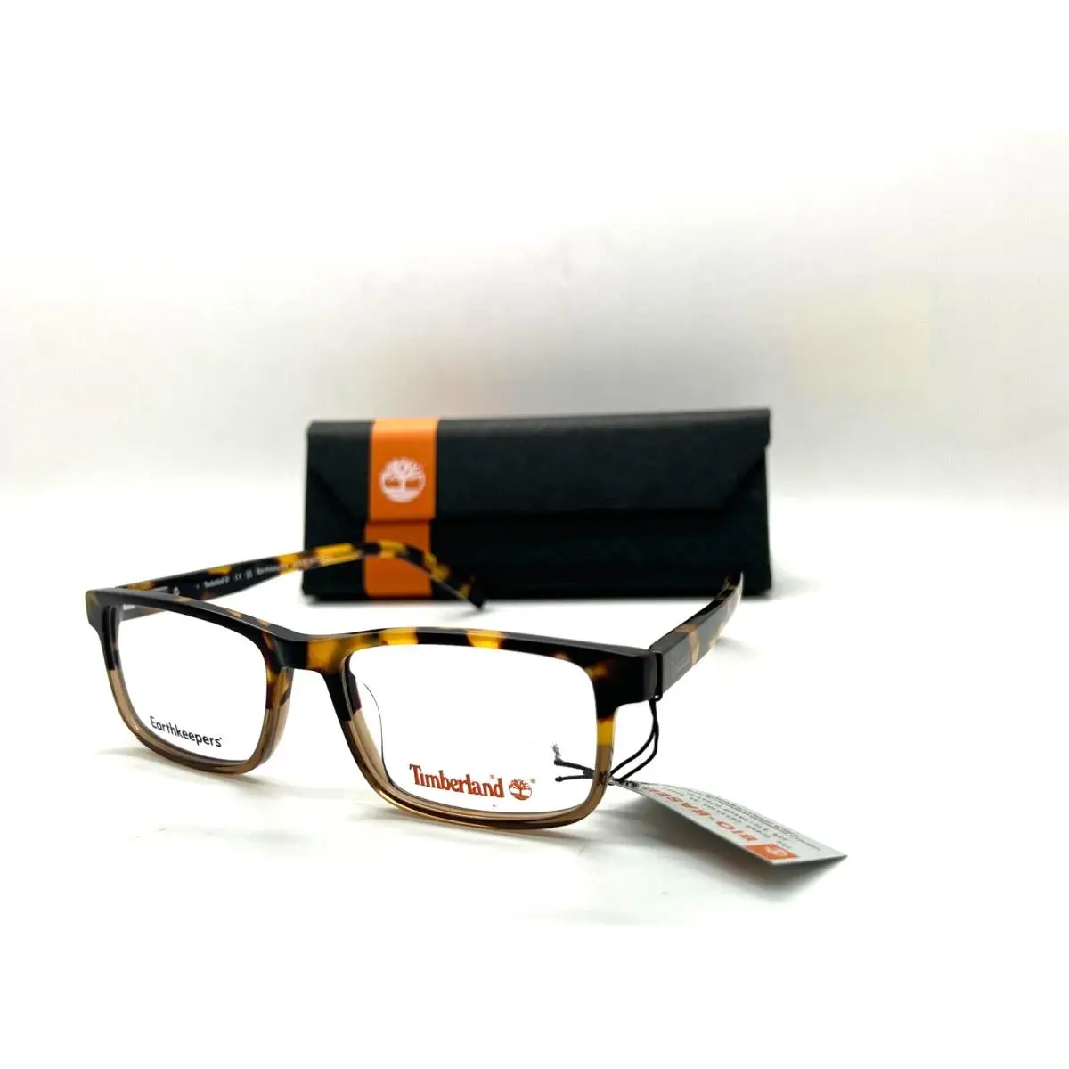 Timberland TB1789-H 053 Havana/brownrectangular Men`s Eyeglasses 53-17-145MM