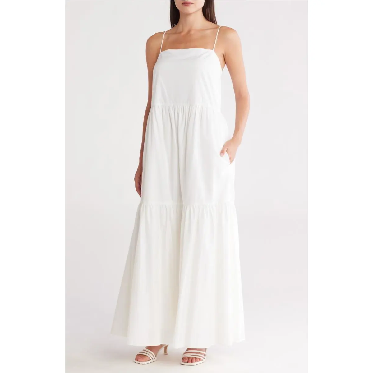 Rag Bone Leilah Poplin Maxi Dress XL